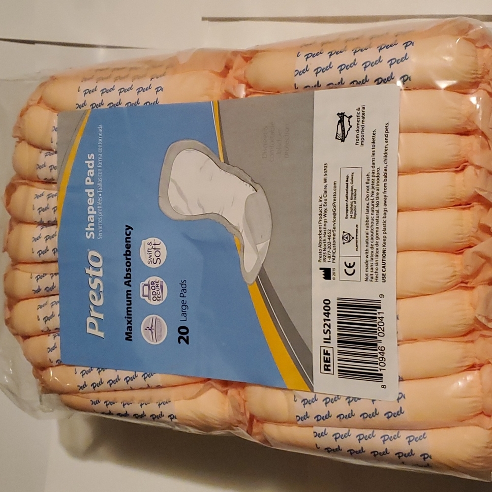 PRESTO SHAPED PADS
